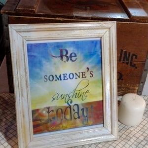 Framed Sunshine Photo